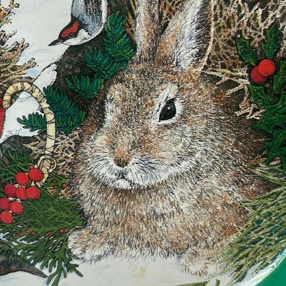 Vintage Tin Christmas Tray - Picture 3 of 9